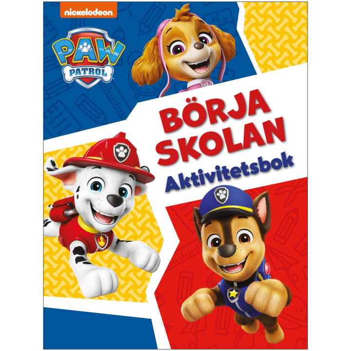 Paw Patrol Börja skolan : Aktivitetsbok i gruppen Kids / Kul og læring / Fargeleggings- og håndverksbøker / Hobbybøker hos Pen Store (135584)