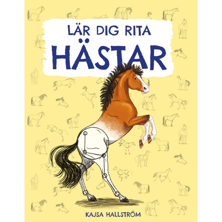 Lär dig rita hästar i gruppen Hobby & Kreativitet / Bøker / Fargebøker for barn hos Pen Store (135624)