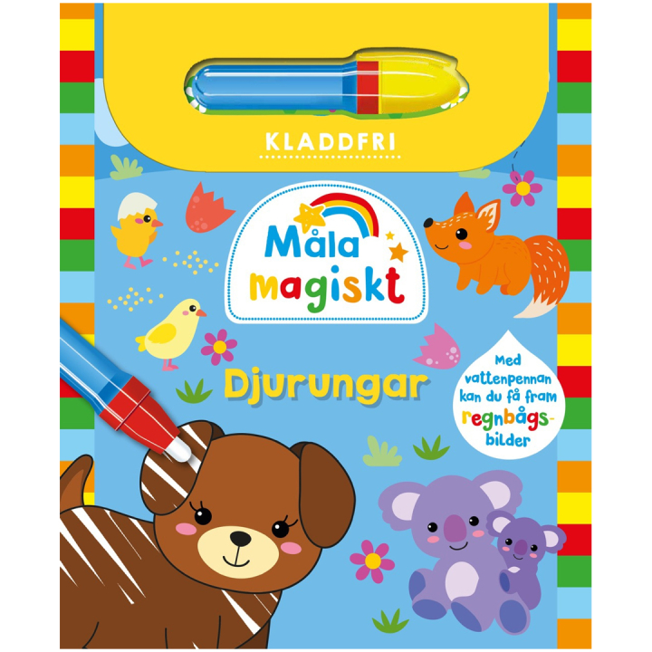 Måla Magiskt: Djurungar i gruppen Hobby & Kreativitet / Bøker / Fargebøker for barn hos Pen Store (135625)