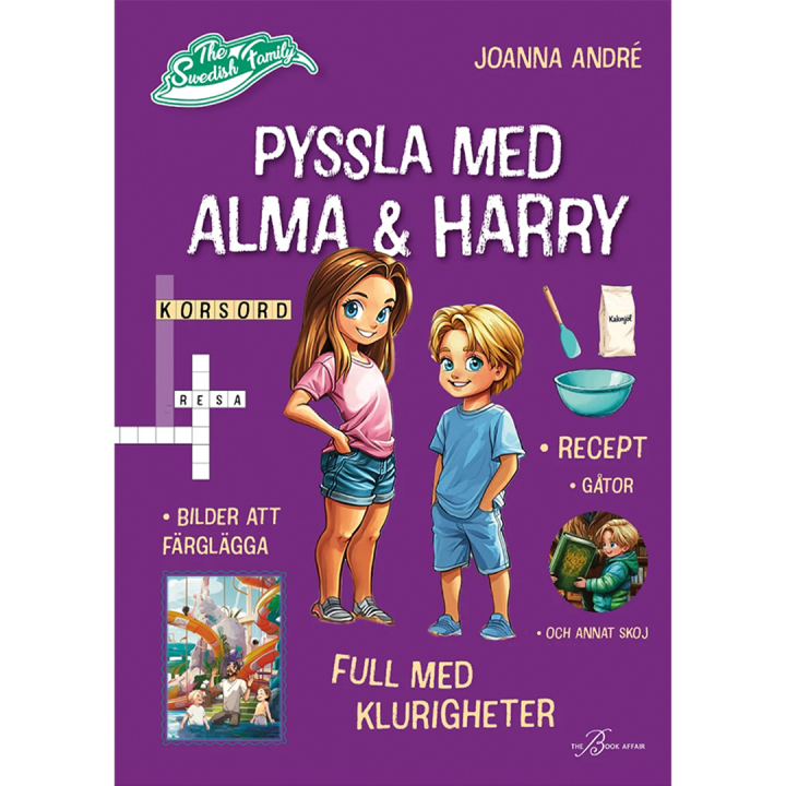 Pyssla med Alma och Harry i gruppen Kids / Kul og læring / Fargeleggings- og håndverksbøker / Hobbybøker hos Pen Store (135662)
