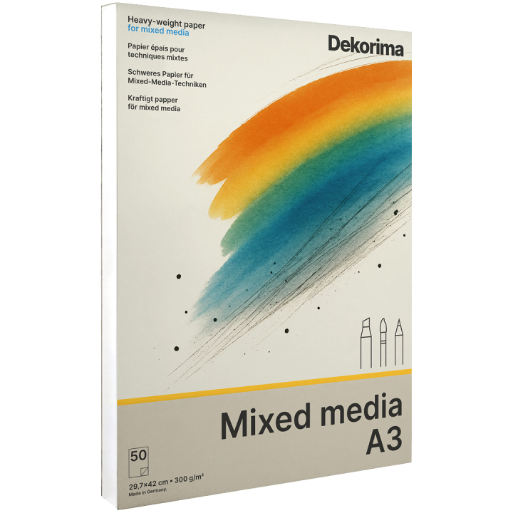 Mixed Media Pad A3 i gruppen  Papir & Blokk / Artistblokk / Mixed media-blokk hos Pen Store (135675)
