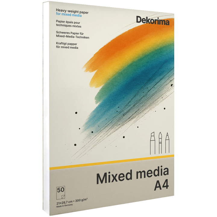 Mixed Media Pad A4 i gruppen  Papir & Blokk / Artistblokk / Mixed media-blokk hos Pen Store (135676)