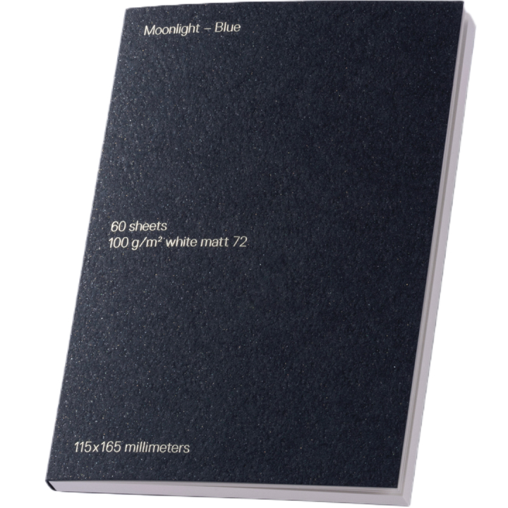 Notepad - Moonlight Blue i gruppen  Papir & Blokk / Skrive og ta notater / Notatbøker hos Pen Store (135781)