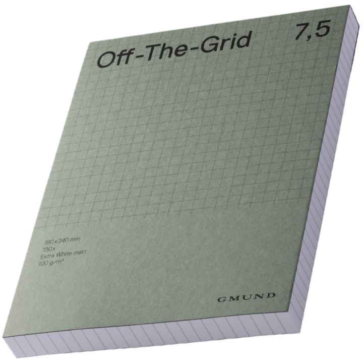 Off-The-Grid 7,5 - Forest i gruppen  Papir & Blokk / Skrive og ta notater / Skriveblokker og hefter hos Pen Store (135784)