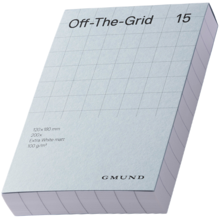 Off-The-Grid 15 - Sky i gruppen  Papir & Blokk / Skrive og ta notater / Skriveblokker og hefter hos Pen Store (135785)