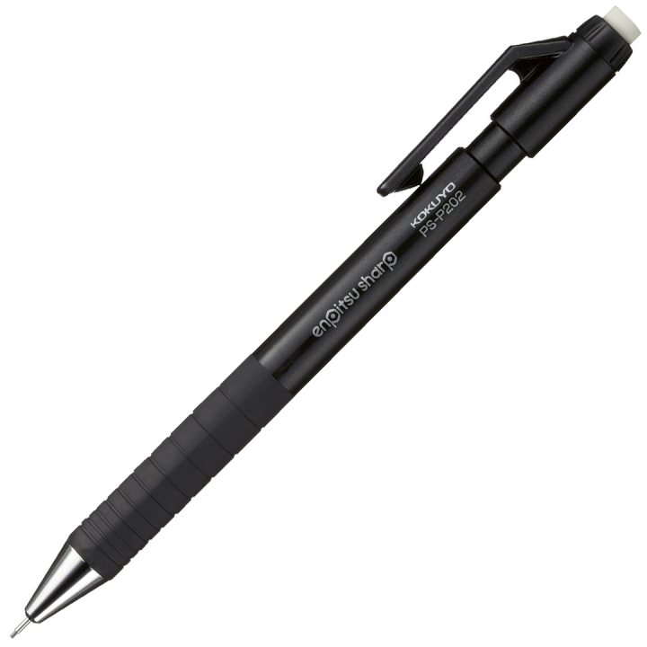 Mekanisk blyant PS-P202 Enpitsu Sharp 0,7 mm Svart i gruppen Penner / Skrive / Trykkblyanter hos Pen Store (135806)