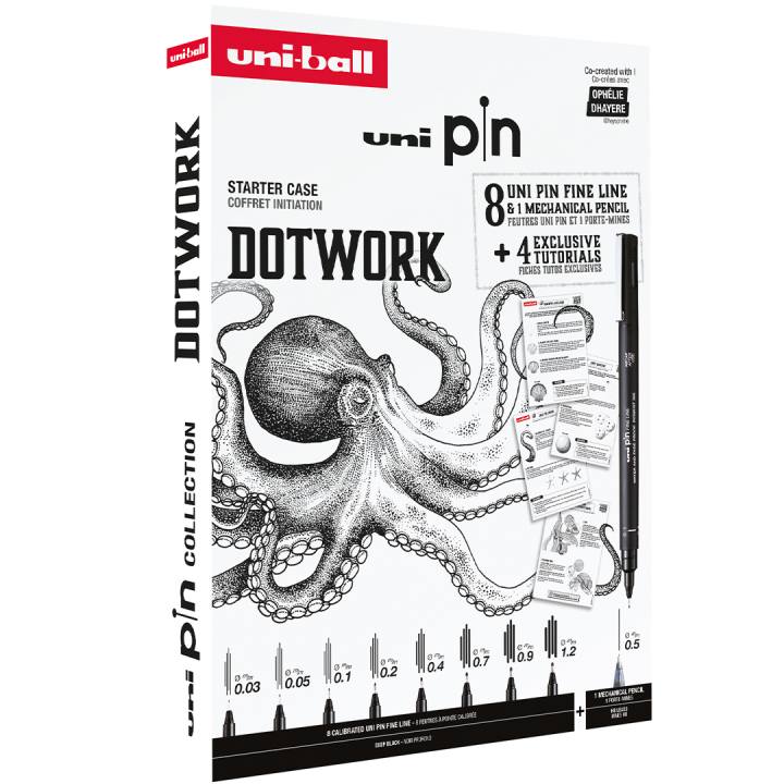 Pin Fine Line Dotwork Set i gruppen Penner / Skrive / Fineliners hos Pen Store (136284)