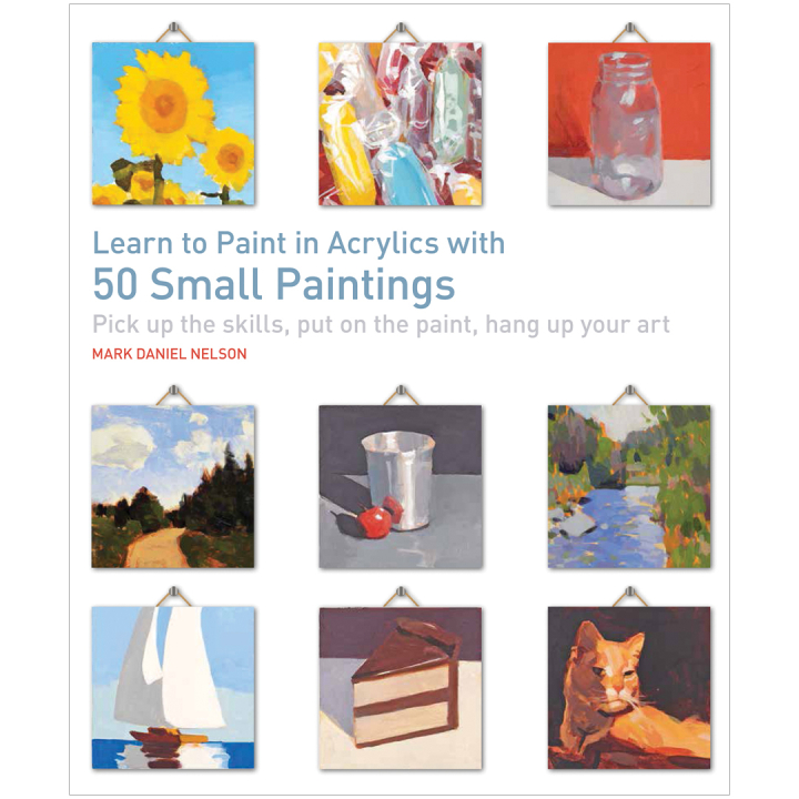 Learn to Paint in Acrylics with 50 Small Paintings i gruppen Hobby & Kreativitet / Bøker / Instruksjonsbøker hos Pen Store (136299)