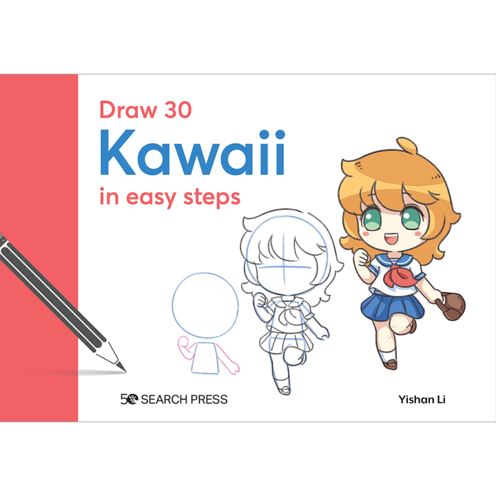 Draw 30: Kawaii i gruppen Hobby & Kreativitet / Bøker / Instruksjonsbøker hos Pen Store (136323)