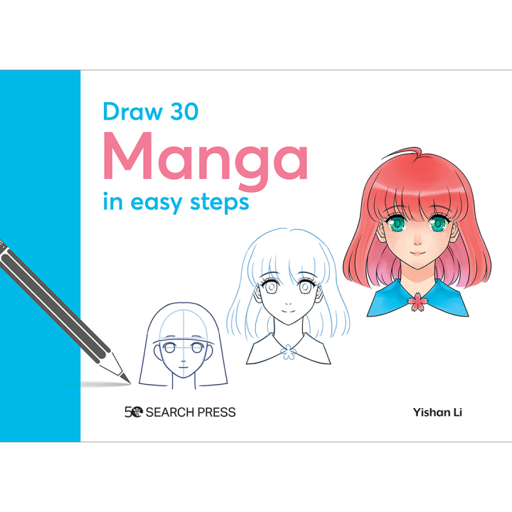 Draw 30: Manga i gruppen Hobby & Kreativitet / Bøker / Inspirasjonsbøker hos Pen Store (136324)