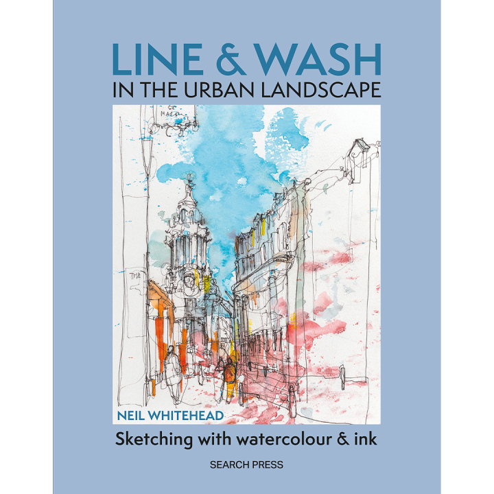 Line & Wash in the Urban Landscape i gruppen Hobby & Kreativitet / Bøker / Inspirasjonsbøker hos Pen Store (136325)