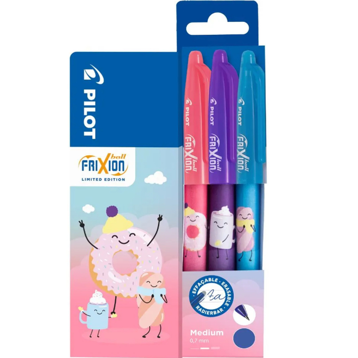 FriXion Ball Fancy 0.7 3-pakning i gruppen Penner / Skrive / Gelpenner hos Pen Store (136349)