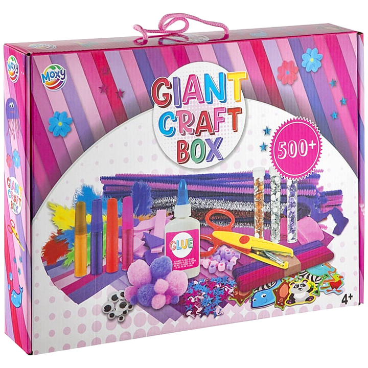 Giant Craft Box Pink i gruppen Kids / Kul og læring / Hobbykasser hos Pen Store (136608)