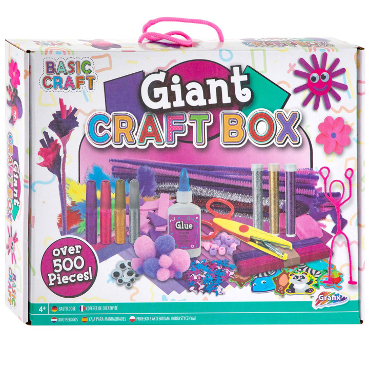 Giant Craft Box Pink i gruppen Kids / Kul og læring / Hobbykasser hos Pen Store (136608)
