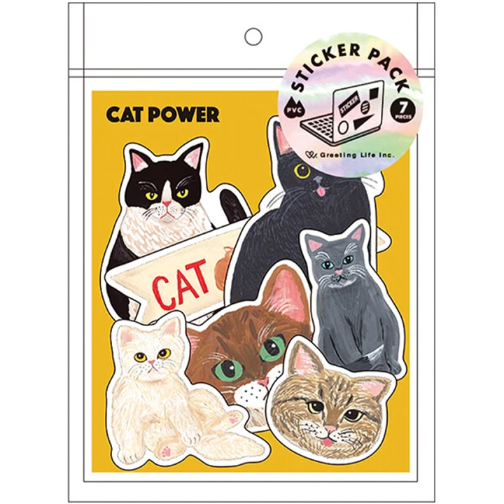 Sticker pack Kahoko Cat i gruppen Hobby & Kreativitet / Skape / Stickers hos Pen Store (136612)