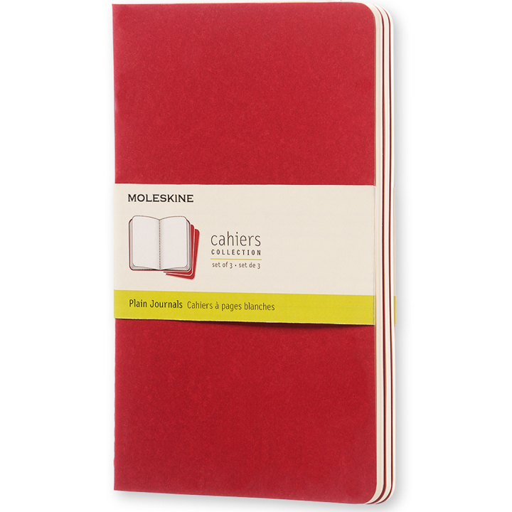 Cahier Notebook Large Red Ulinjert i gruppen  Papir & Blokk / Skrive og ta notater / Notatbøker hos Pen Store (136812)