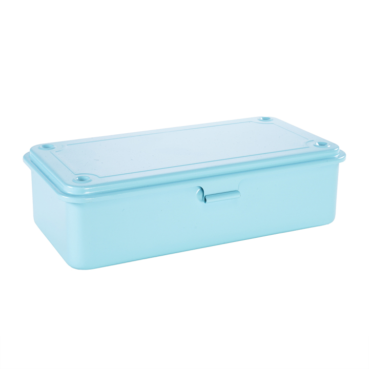 T190 Trunk Shape Toolbox Light Blue i gruppen Hobby & Kreativitet / Organisere / Oppbevaringsbokser hos Pen Store (136955)
