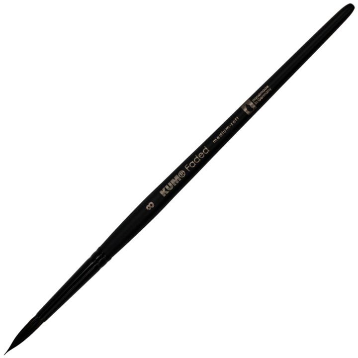 Pensel Faded Round 8 i gruppen Kunstnermateriell / Pensler /  Akvarellpensler hos Pen Store (137042)