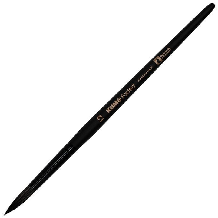 Pensel Faded Round 12 i gruppen Kunstnermateriell / Pensler / Akvarellpensler hos Pen Store (137044)