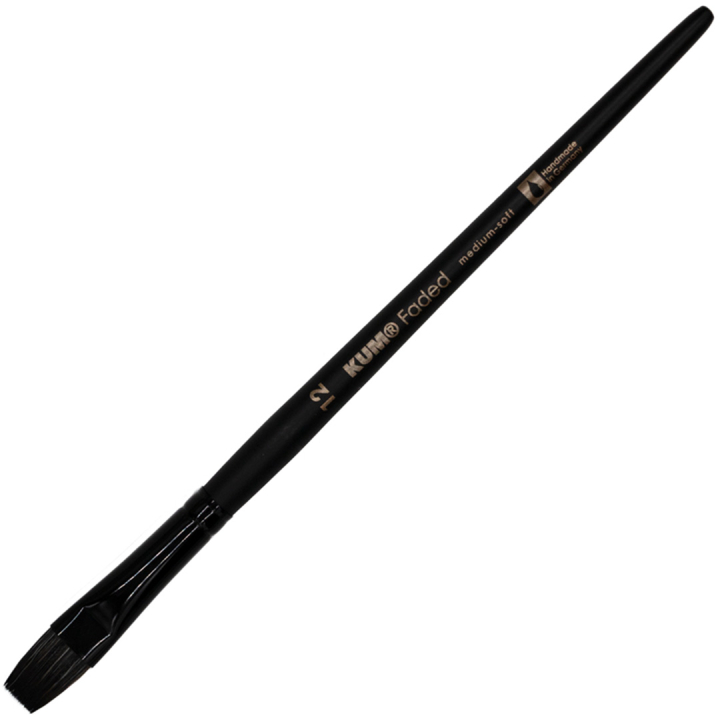 Pensel Faded Flat 12 i gruppen Kunstnermateriell / Pensler /  Akvarellpensler hos Pen Store (137052)