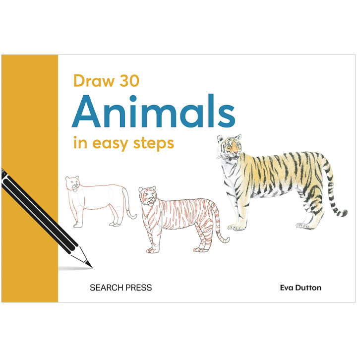Draw 30: Animals i gruppen Hobby & Kreativitet / Bøker / Instruksjonsbøker hos Pen Store (137210)