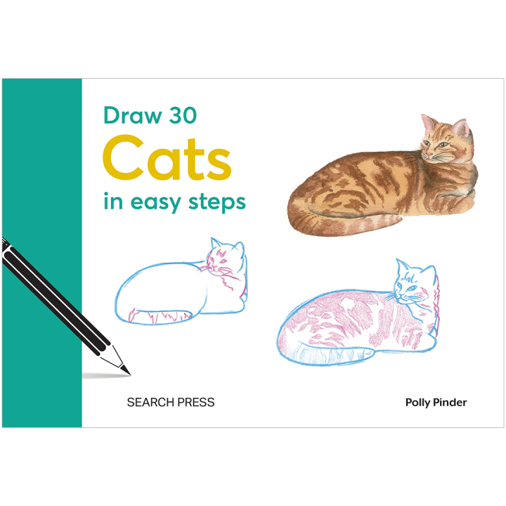 Draw 30: Cats i gruppen Hobby & Kreativitet / Bøker / Instruksjonsbøker hos Pen Store (137211)