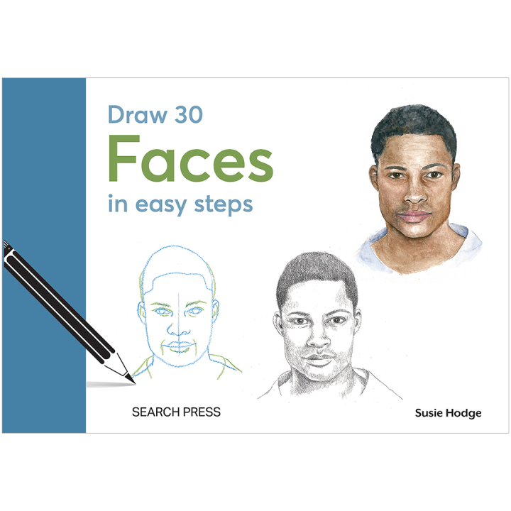 Draw 30: Faces i gruppen Hobby & Kreativitet / Bøker / Instruksjonsbøker hos Pen Store (137214)