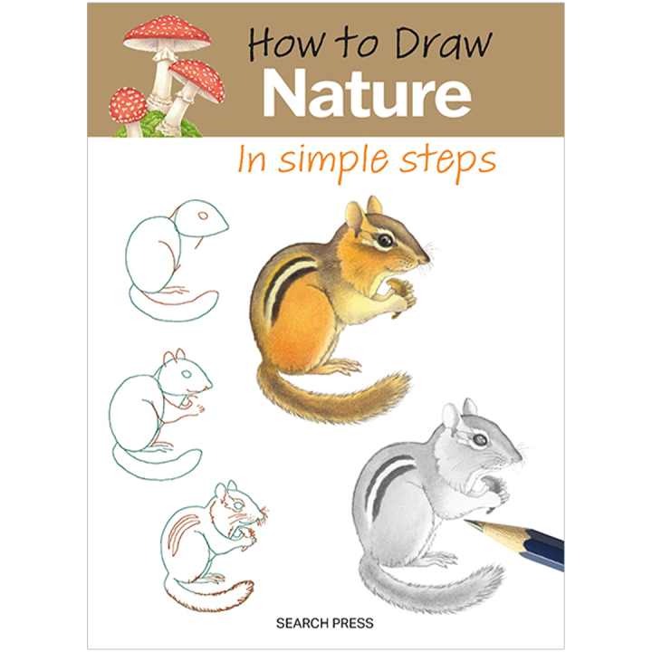 How to Draw: Nature i gruppen Hobby & Kreativitet / Bøker / Instruksjonsbøker hos Pen Store (137224)