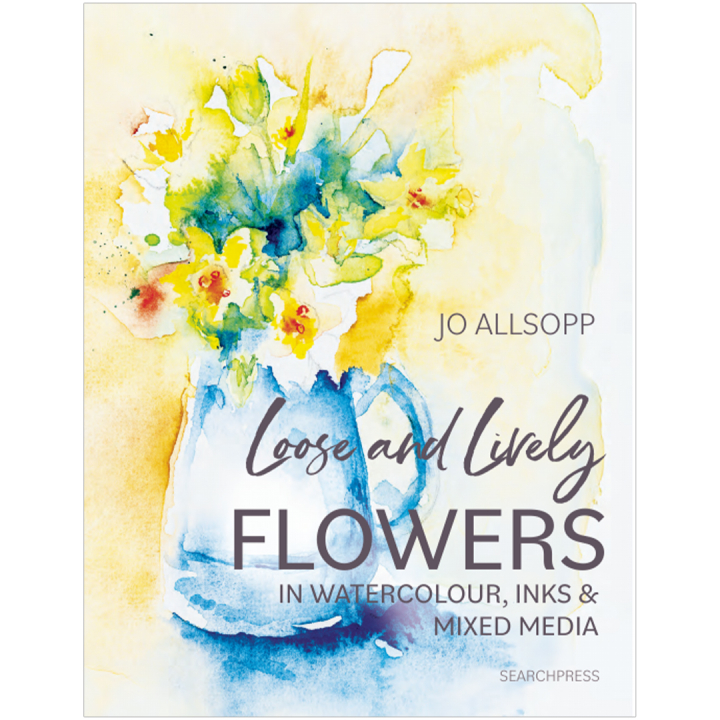 Loose and Lively Flowers in Watercolour, Inks & Mixed Media i gruppen Hobby & Kreativitet / Bøker / Inspirasjonsbøker hos Pen Store (137226)