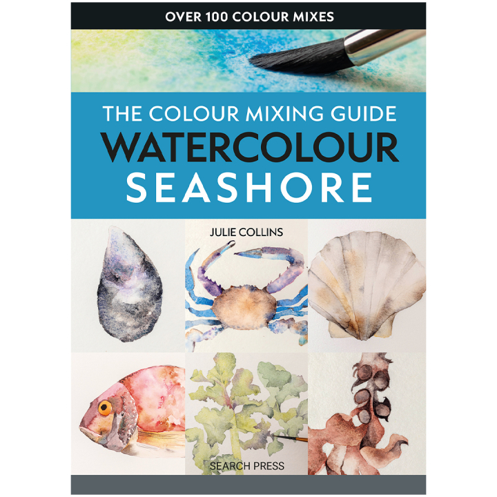 The Colour Mixing Guide: Watercolour Seashore i gruppen Hobby & Kreativitet / Bøker / Inspirasjonsbøker hos Pen Store (137235)