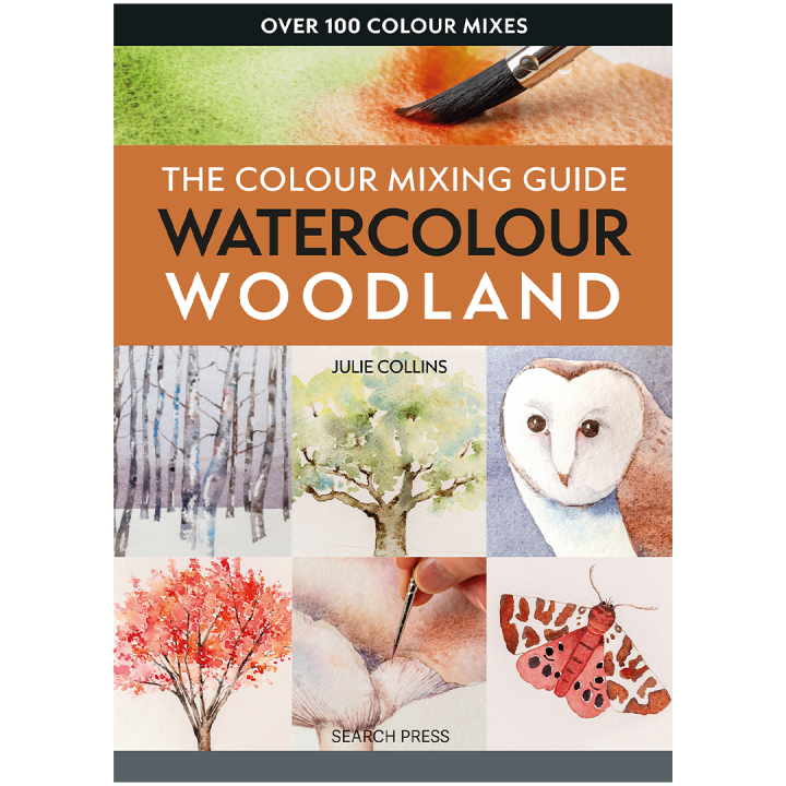 The Colour Mixing Guide: Watercolour Woodland i gruppen Hobby & Kreativitet / Bøker / Inspirasjonsbøker hos Pen Store (137236)