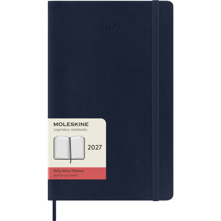 Kalender 12M Daily 2027 Softcover Pocket Sapphire Blue i gruppen  Papir & Blokk / Kalendere / 12 md kalendere hos Pen Store (137438)
