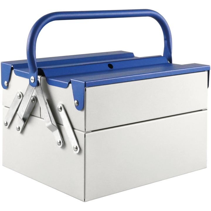 Toolbox Atena Grey/Blue i gruppen Hobby & Kreativitet / Organisere / Oppbevaringsbokser hos Pen Store (137548)