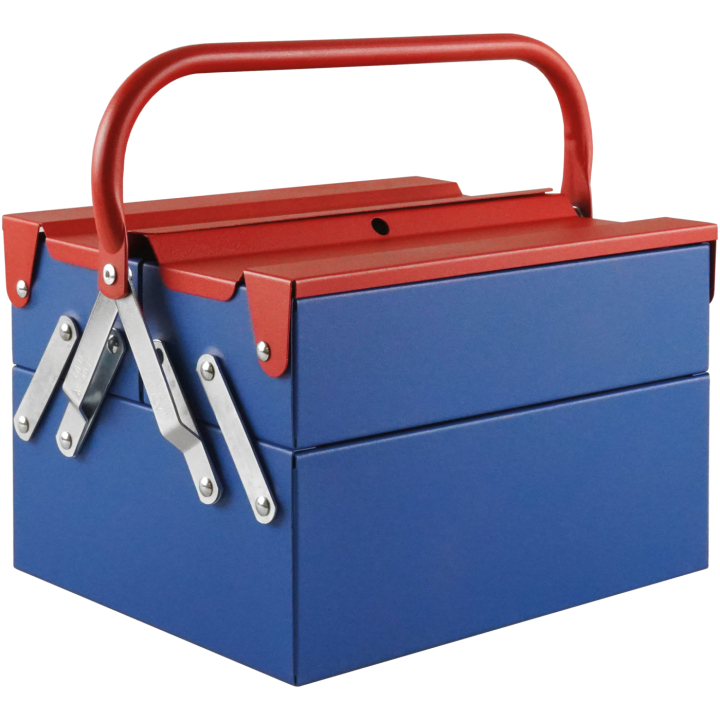 Toolbox Atena Blue/Red i gruppen Hobby & Kreativitet / Organisere / Oppbevaringsbokser hos Pen Store (137551)