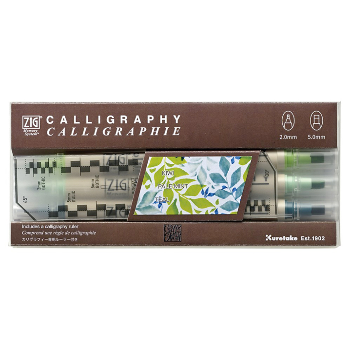 Kalligrafipenner 3-sett #2 i gruppen Hobby & Kreativitet / Kalligrafi / Kalligrafipenner hos Pen Store (137571)