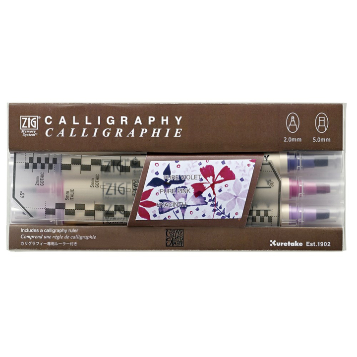 Kalligrafipenner 3-sett #6 i gruppen Hobby & Kreativitet / Kalligrafi / Kalligrafipenner hos Pen Store (137575)