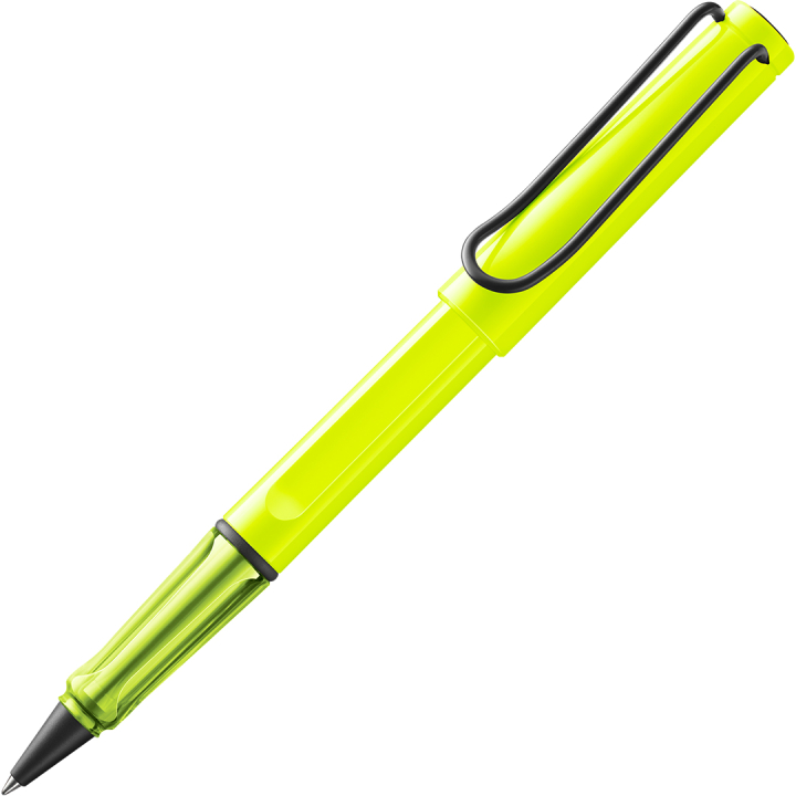 Safari Rollerball Neon Yellow i gruppen Penner / Fine Writing / Rollerballpenner hos Pen Store (137581)