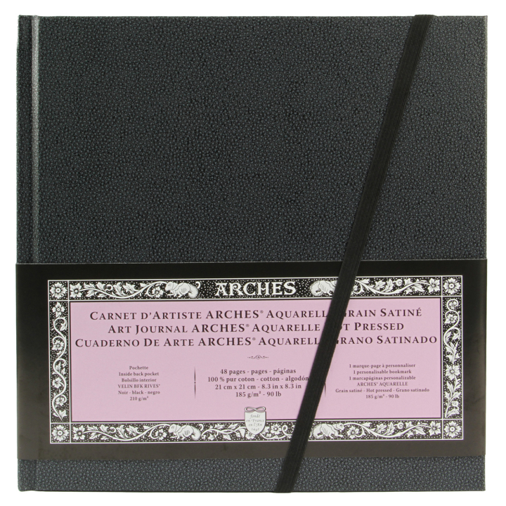 Art Journal Akvarell HP 21x21 cm i gruppen Papir & Blokk / Artistblokk / Skissebøker hos Pen Store (137652)