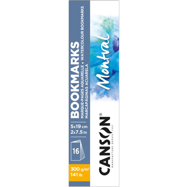 Montval Watercolour Bookmarks i gruppen  Papir & Blokk / Artistblokk / Akvarellpapir hos Pen Store (137655)