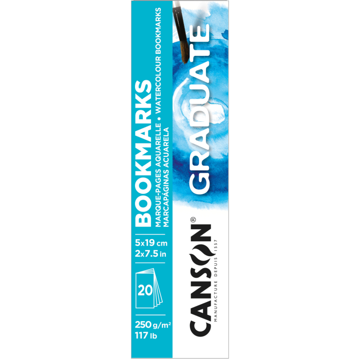 Graduate Watercolour Bookmarks i gruppen  Papir & Blokk / Artistblokk / Akvarellpapir hos Pen Store (137656)