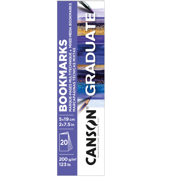 Graduate Mixed Media Bookmarks i gruppen  Papir & Blokk / Artistblokk / Mixed media-blokk hos Pen Store (137657)