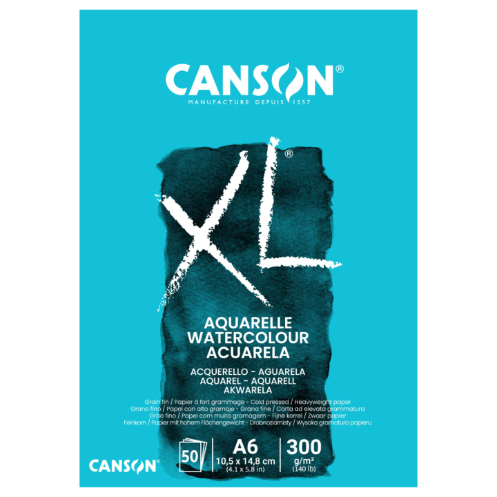 XL Aquarelle CP 300g A6 i gruppen Papir & Blokk / Artistblokk / Akvarellpapir hos Pen Store (137658)