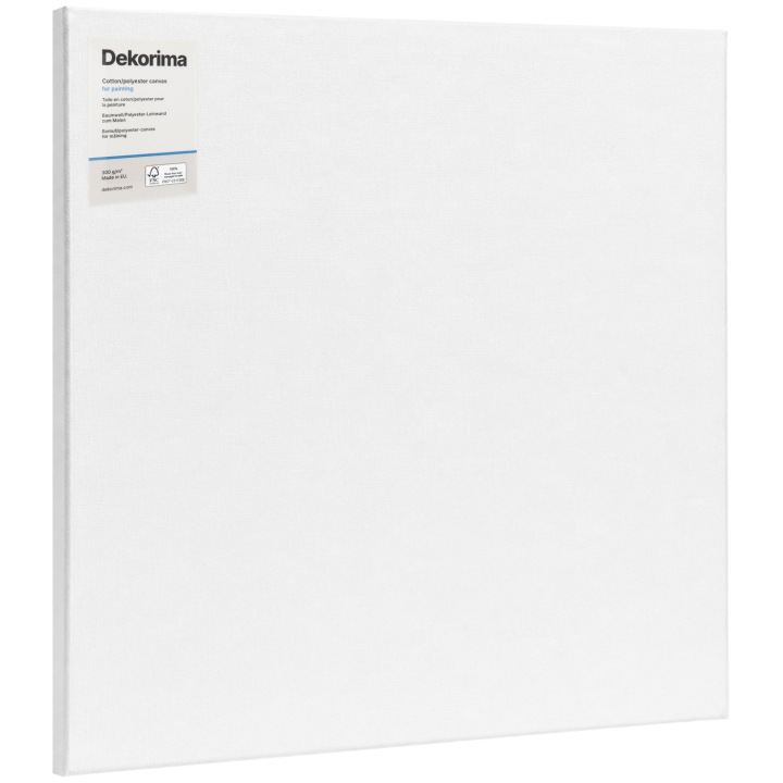 Lerret Bomull/Polyester 50x50 i gruppen Kunstnermateriell / Studio / Lerret / Malerlerret akrylfarge hos Pen Store (137798)