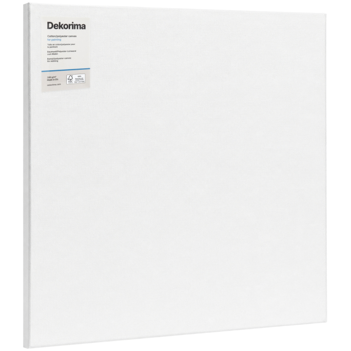 Lerret Bomull/Polyester 50x50 i gruppen Kunstnermateriell / Studio / Lerret / Malerlerret akrylfarge hos Pen Store (137798)