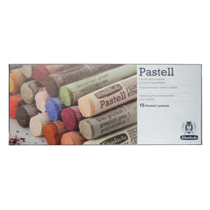 Soft Pastel 15-set Portrait i gruppen Kunstnermateriell / Kritt og blyanter / Pastellkritt hos Pen Store (137816)