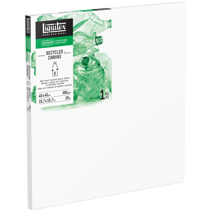 Recycled Canvas 40x40 cm i gruppen Kunstnermateriell / Studio / Lerret / Malerlerret oljefarge hos Pen Store (137855)