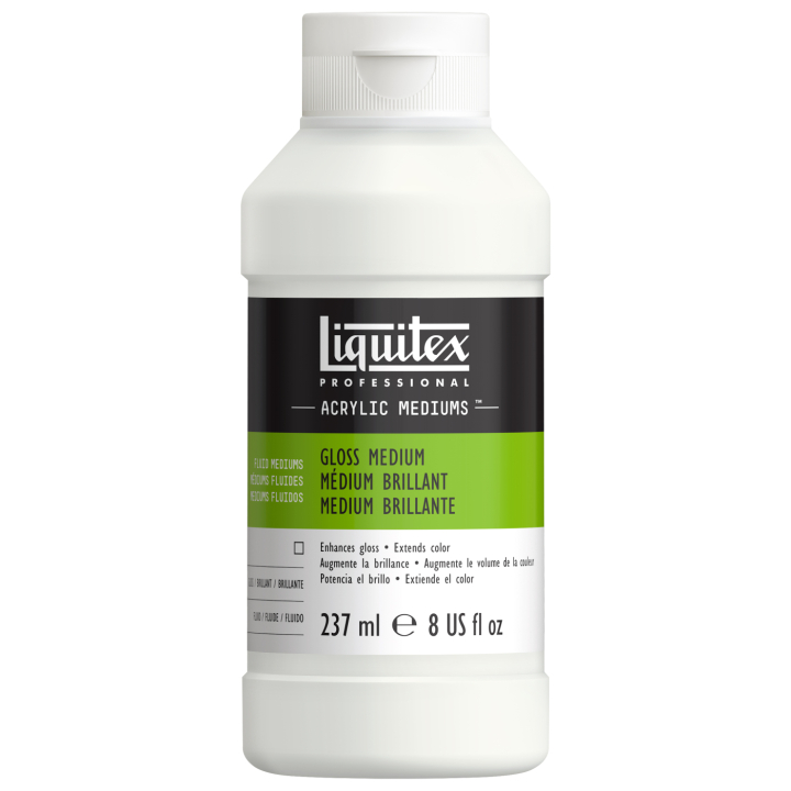 Akrylmedium Gloss Medium 237 ml i gruppen Kunstnermateriell / Malemedier og lakk / Akrylmedium hos Pen Store (137864)
