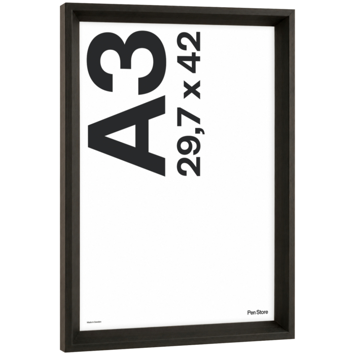 Treramme Espresso 29,7x42 cm A3 i gruppen Hobby & Kreativitet / Organisere / Rammer / Brune rammer hos Pen Store (137897)