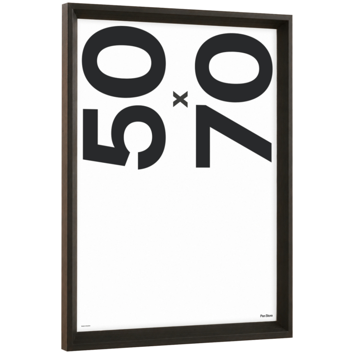 Treramme Espresso 50x70 cm i gruppen Hobby & Kreativitet / Organisere / Rammer / Brune rammer hos Pen Store (137900)