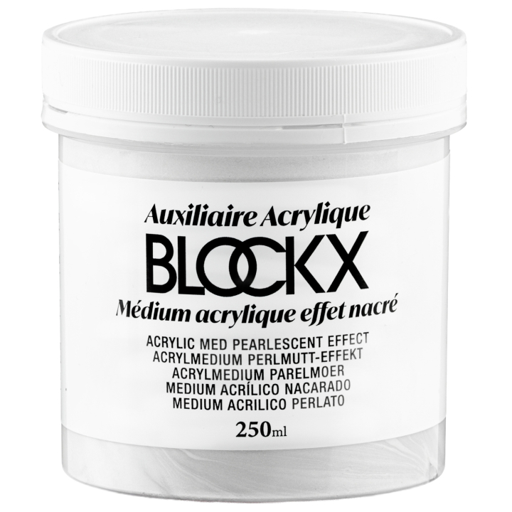 Acrylic Pearlescent Effect Medium 250 ml i gruppen Kunstnermateriell / Malemedier og lakk /  Akrylmedium hos Pen Store (137951)